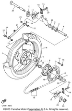 Yamaha parts diagram for 93306-20640-00 - Ref #10