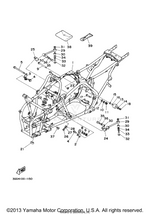 Yamaha parts diagram for 2HH-22178-00-00 - Ref #13