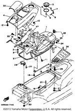 Yamaha parts diagram for GK5-6591D-00-00 - Ref #6