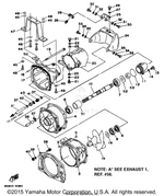 Yamaha parts diagram for 93101-25M50-00 - Ref #9