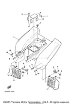 Yamaha parts diagram for 1UY-21614-00-00 - Ref #7
