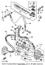 Yamaha parts diagram for 90401-10038-00 - Ref #35