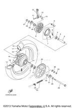 Yamaha parts diagram for 5HP-25304-00-00