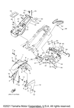 Yamaha parts diagram for 1WS-21514-00-P4 - Ref #15