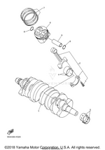 Yamaha parts diagram for 5EB-11416-A0-00