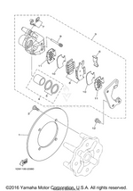 Yamaha parts diagram for 1P1-W0046-00-00 - Ref #8