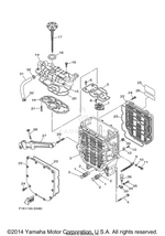 Yamaha parts diagram for 6D3-13477-00-00 - Ref #20