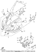 Yamaha parts diagram for 4XV-28315-00-00 - Ref #8