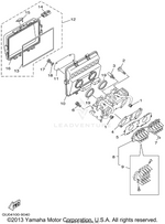 Yamaha parts diagram for 66E-13898-01-00 - Ref #14