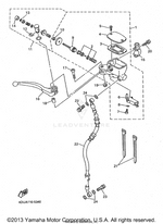 Yamaha parts diagram for 3YX-83922-09-00 - Ref #16