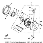 Yamaha parts diagram for 663-15752-00-00 - Ref #20