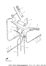 Yamaha parts diagram for 4X4-26331-01-00 - Ref #12