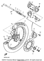 Yamaha parts diagram for 43F-W0045-01-00 - Ref #22