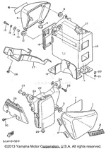 Yamaha parts diagram for 3JL-2179V-60-00
