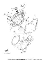 Yamaha parts diagram for 4ES-15451-00-00 - Ref #3