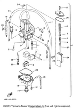 Yamaha parts diagram for 3TC-14141-59-00 - Ref #23