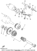 Yamaha parts diagram for 4X7-15521-00-00 - Ref #3