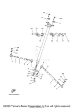 Yamaha parts diagram for 95817-08030-00 - Ref #12