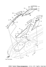 Yamaha parts diagram for F4N-U89AA-00-P0 - Ref #25