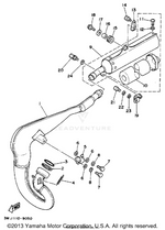 Yamaha parts diagram for 90109-06551-00 - Ref #20