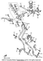 Yamaha parts diagram for 3TJ-83922-01-00 - Ref #9