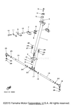 Yamaha parts diagram for 59V-23845-01-00 - Ref #18