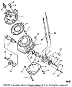 Yamaha parts diagram for 93108-23010-00 - Ref #19