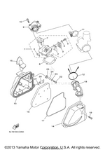 Yamaha parts diagram for 5BM-14451-00-00 - Ref #16