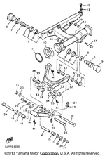 Yamaha parts diagram for 26H-22128-00-00 - Ref #18