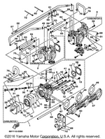 Yamaha parts diagram for 90460-11M17-00 - Ref #76