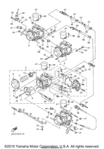 Yamaha parts diagram for 5EB-14107-00-00 - Ref #17