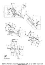 Yamaha parts diagram for 90119-06192-00 - Ref #17