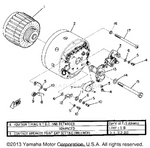 Yamaha parts diagram for 90143-07015-00 - Ref #15