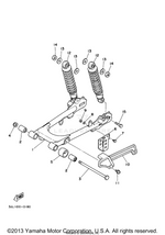 Yamaha parts diagram for 95717-12300-00 - Ref #4
