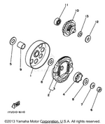 Yamaha parts diagram for 2E9-16611-01-00 - Ref #1