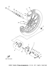 Yamaha parts diagram for 93106-17006-00 - Ref #4