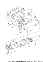 Yamaha parts diagram for 93608-16M16-00 - Ref #3