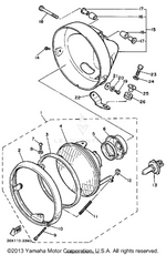 Yamaha parts diagram for 4X7-84395-00-00 - Ref #3