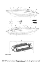 Yamaha parts diagram for F3E-U417T-20-00