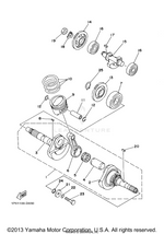 Yamaha parts diagram for 93450-17044-00 - Ref #12