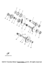 Yamaha parts diagram for 93603-14240-00 - Ref #23