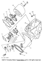 Yamaha parts diagram for 4TP-13621-00-00 - Ref #7
