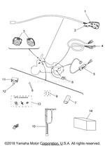 Yamaha parts diagram for 2CA-F412F-V0-00 - Ref #2