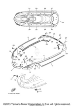 Yamaha parts diagram for F1W-U3581-10-00 - Ref #29