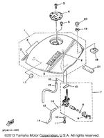 Yamaha parts diagram for 5R2-24183-00-00 - Ref #18