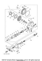 Yamaha parts diagram for 90201-266L1-00 - Ref #34