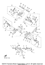 Yamaha parts diagram for 5EB-27311-00-00 - Ref #1