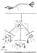 Yamaha parts diagram for 36R-85590-M0-00 - Ref #5