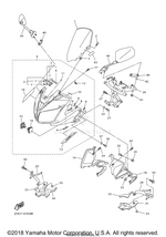 Yamaha parts diagram for 4XV-2834E-00-00 - Ref #9