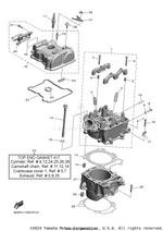 Yamaha parts diagram for B2W-W0001-00-00 - Ref #33